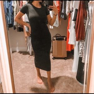 Ribbed Zara Maxi Dress